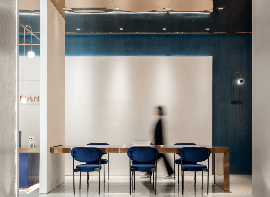 輕奢風格室內家裝案例效果圖-餐廳 輕奢風格室內家裝案例效果圖-餐廳