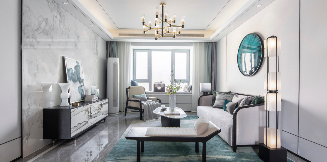 新中式風格室內設計家裝案例-客廳 新中式風格室內設計家裝案例-客廳