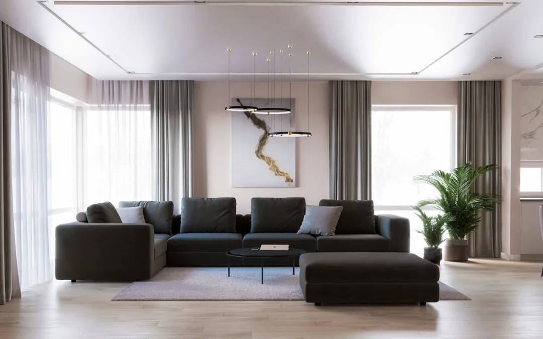 裝修案例輕奢簡約風格室內裝修效果圖-客廳 裝修案例輕奢簡約風格室內裝修效果圖-客廳