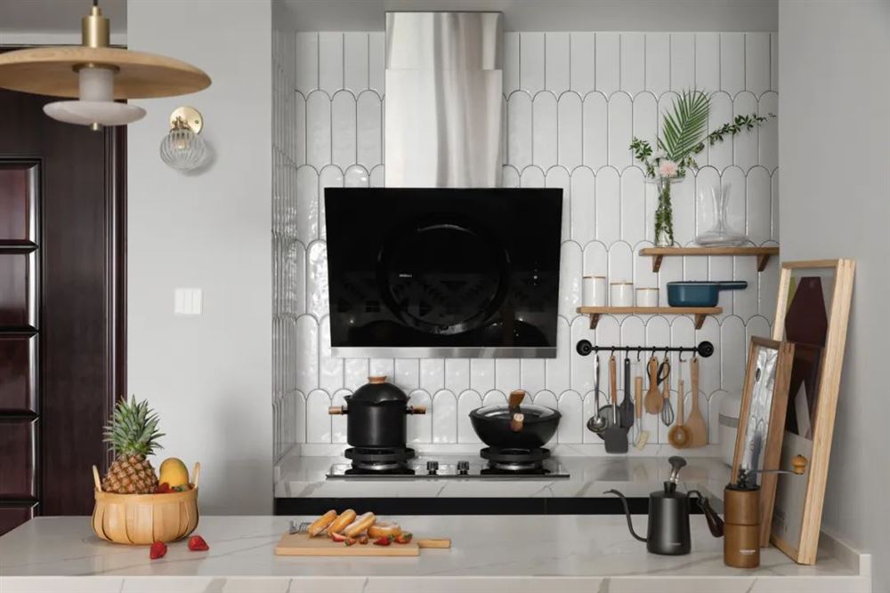 韶關市江畔花園三期現代簡約風格二居室裝修案例