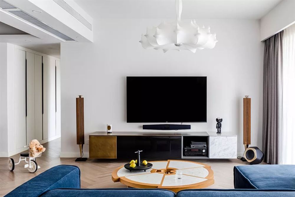 汕頭市海璟天翡花園現(xiàn)代簡約風(fēng)格三居室裝修案例