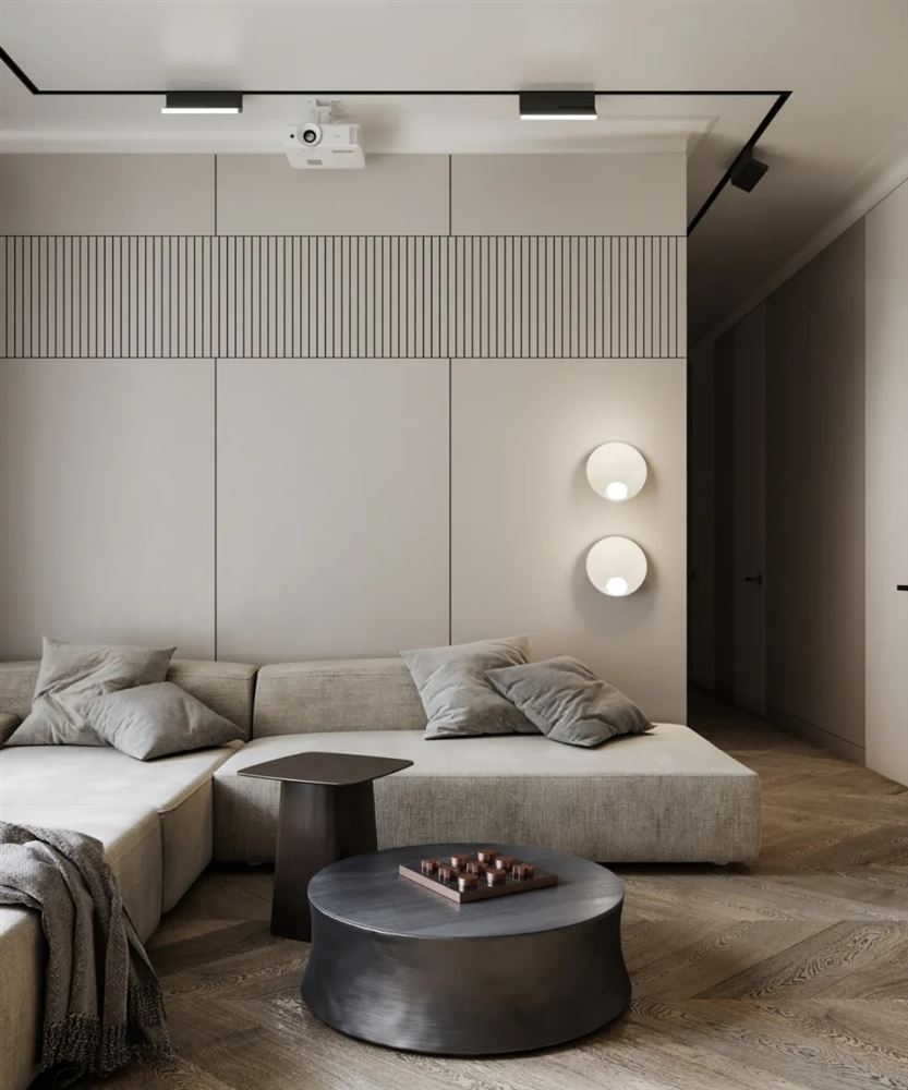 廣州市南沙碧桂園現代簡約風格三居室裝修案例