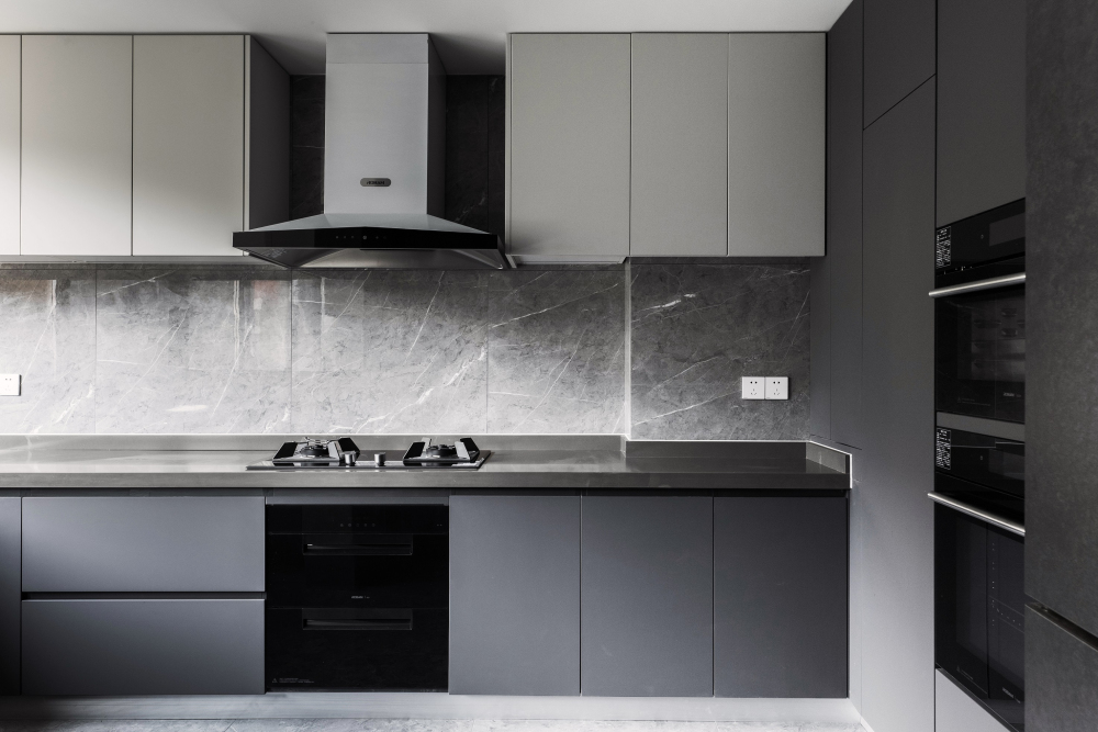 現代簡約風格室內家裝案例效果圖-廚房 現代簡約風格室內家裝案例效果圖-廚房