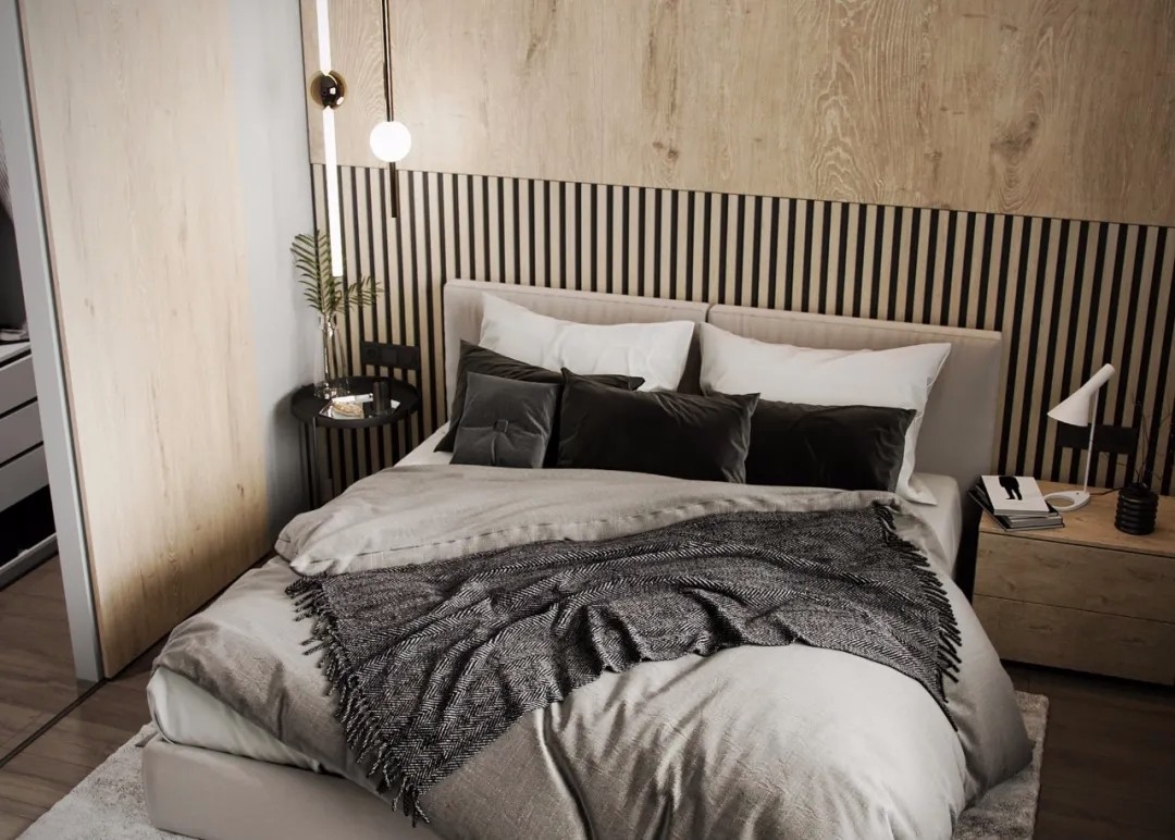 裝修案例現代簡約風格室內裝修效果圖-臥室 裝修案例現代簡約風格室內裝修效果圖-臥室