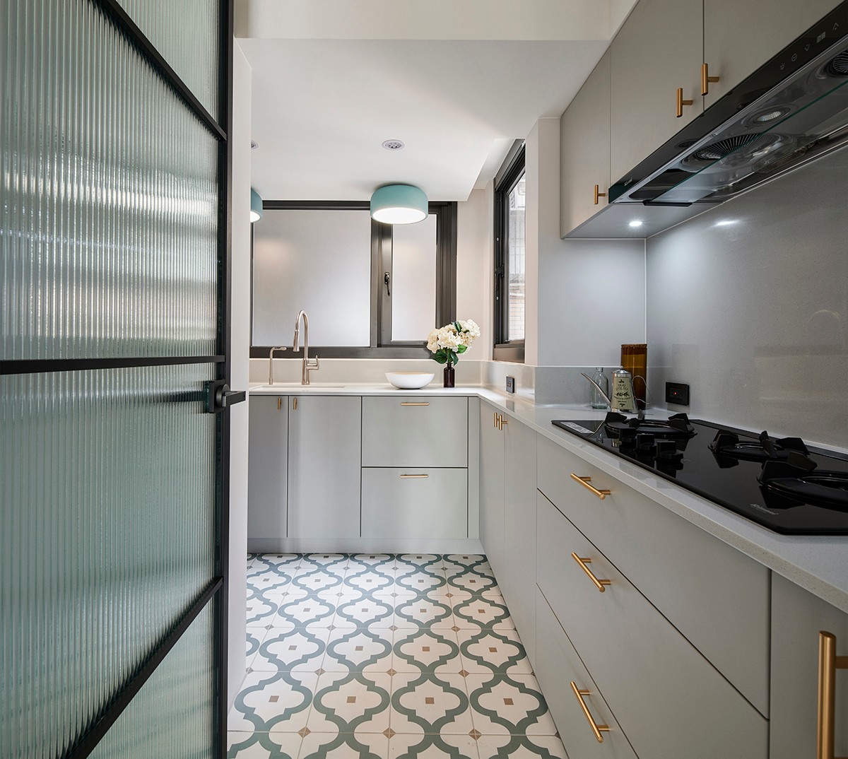 摩登美式風格家裝設計室內裝修效果圖-廚房 摩登美式風格家裝設計室內裝修效果圖-廚房