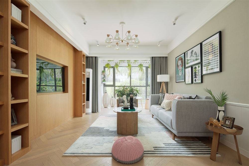 深圳市佳兆業·云望府北歐風格三居室裝修案例