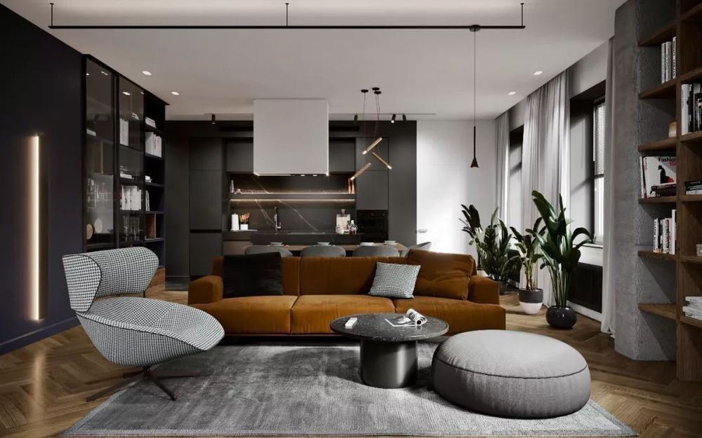 昭通市濱江首座北歐風格三居室裝修案例