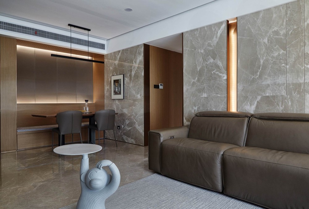 現代簡約風格室內家裝案例效果圖-客餐廳 現代簡約風格室內家裝案例效果圖-客餐廳