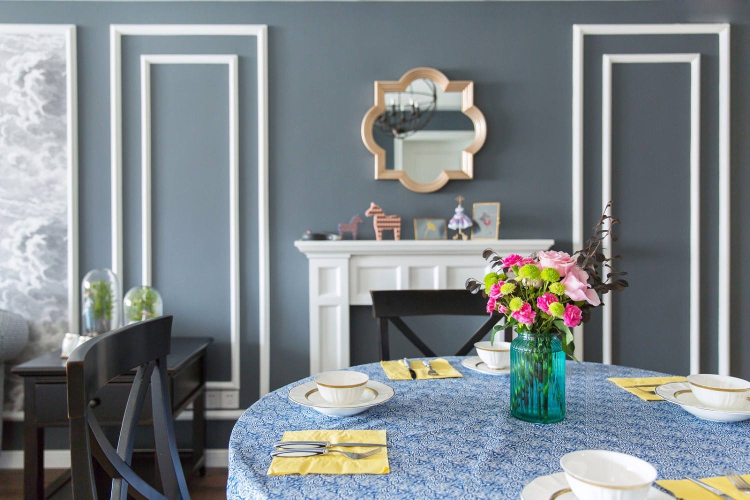 美式工業風格家裝設計室內裝修效果圖-餐廳裝飾 美式工業風格家裝設計室內裝修效果圖-餐廳裝飾