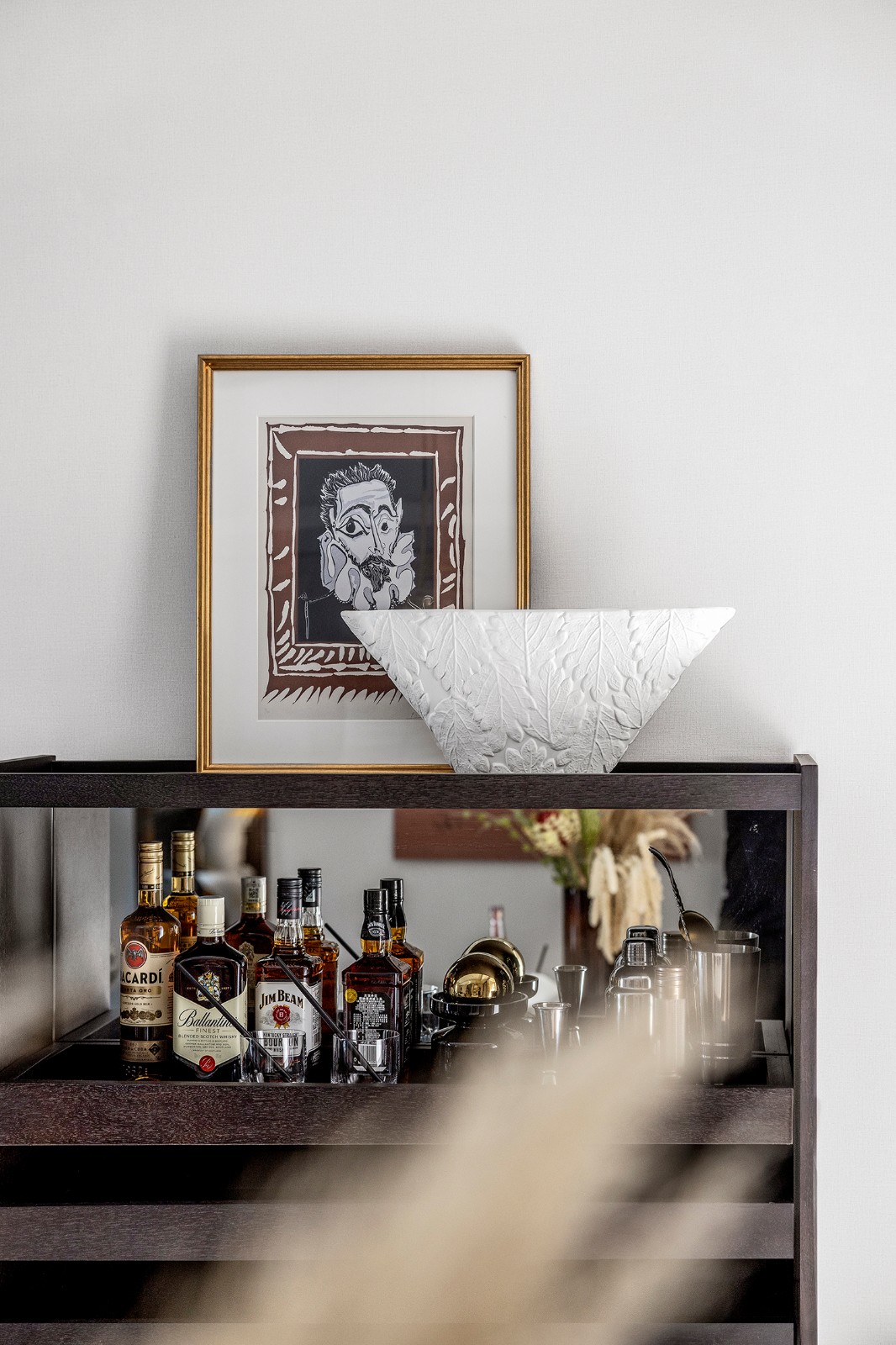 現代輕奢風格室內設計家裝案例-酒柜 現代輕奢風格室內設計家裝案例-酒柜