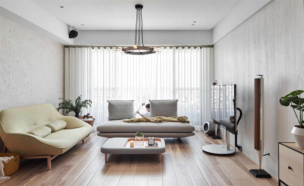 佛山市中建順控·云熙悅城北歐風格三居室裝修案例