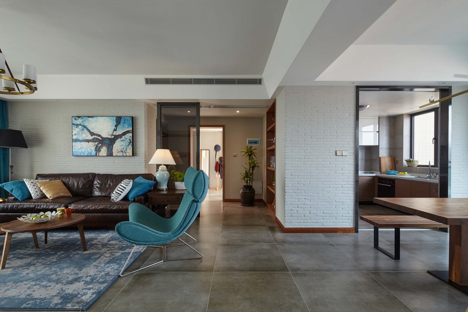 混搭風格家裝設計室內裝修效果圖-客廳 混搭風格家裝設計室內裝修效果圖-客廳