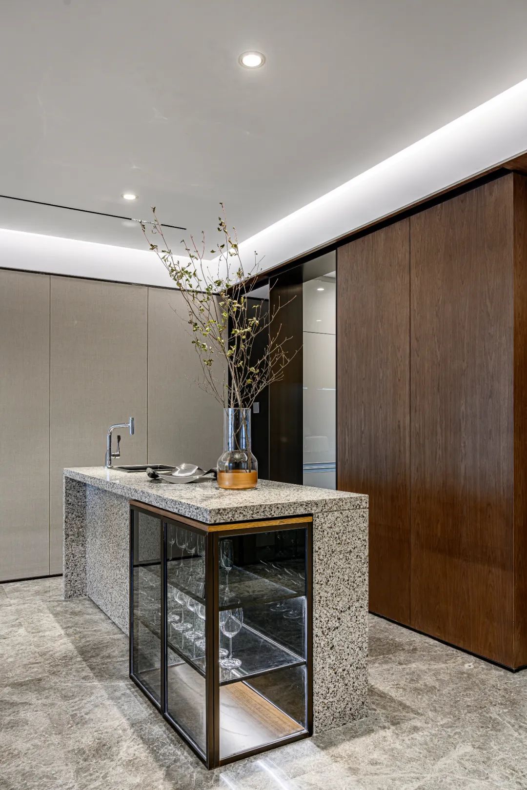 現代簡約風格室內設計家裝案例-吧臺 現代簡約風格室內設計家裝案例-吧臺