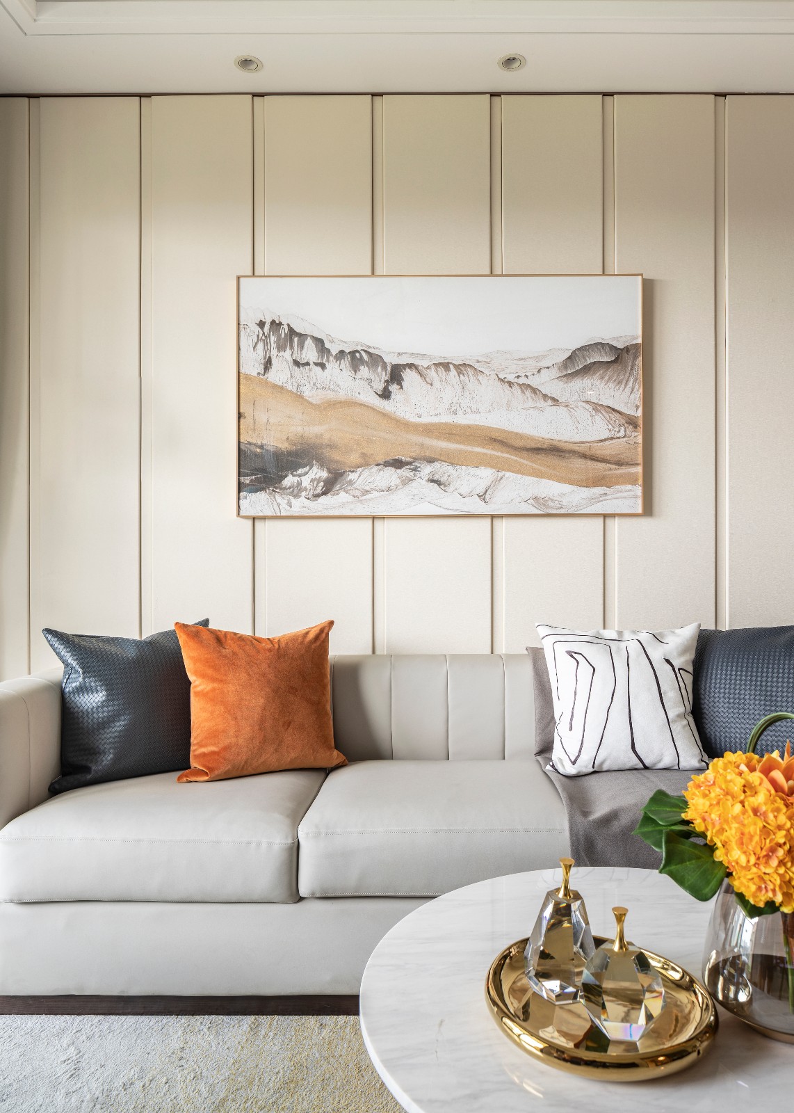 現代簡約風格室內設計家裝案例-客廳背景墻 現代簡約風格室內設計家裝案例-客廳背景墻