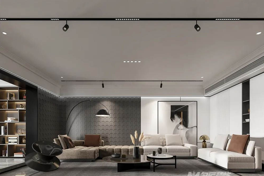 潮州101-200平米輕奢風(fēng)格海博熙泰裝修設(shè)計(jì)效果圖