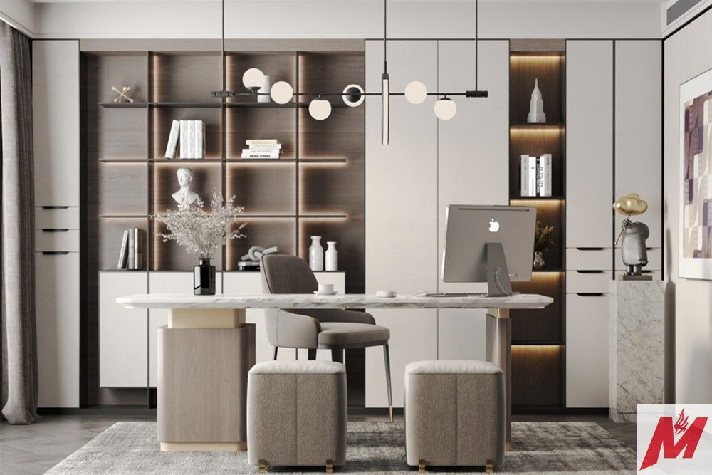 江門市華僑城·云頂輕奢風格四居室裝修案例