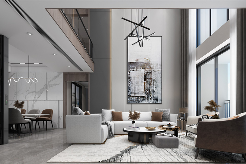 中山201-300平米現代簡約風格每一間家裝設計案例