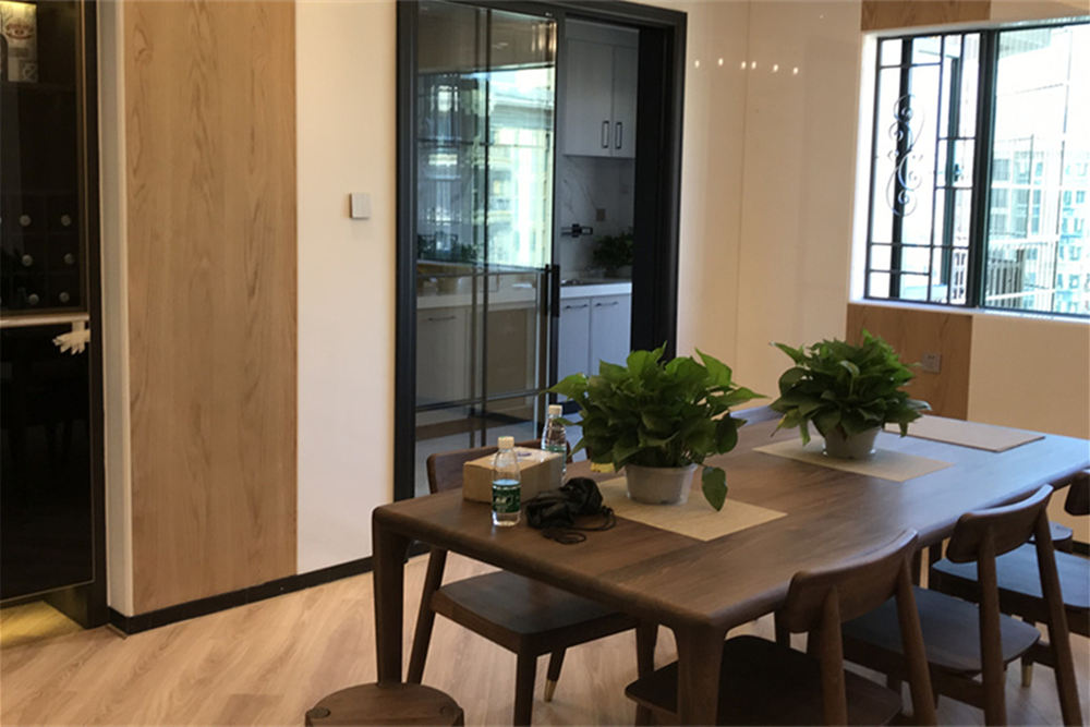 云浮市敏捷時空壹號輕奢風格三居室裝修案例