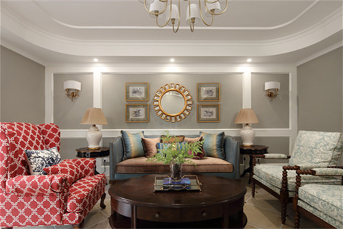 德陽101-200平米美式風格瑞琪曼裝修設計案例