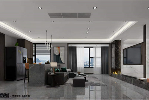 德陽(yáng)市安居苑現(xiàn)代簡(jiǎn)約風(fēng)格三居室裝修案例