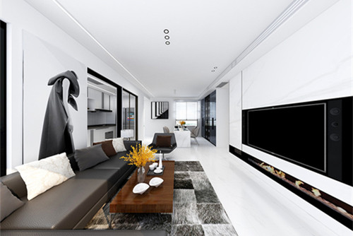 自貢201-300平米現代簡約風格晶澤云璽室內裝修設計案例