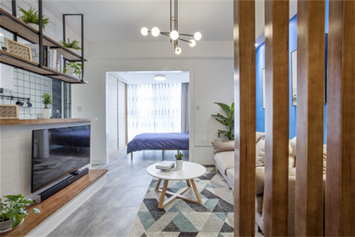 德陽100平米以下北歐風格大名城室內(nèi)設計效果圖