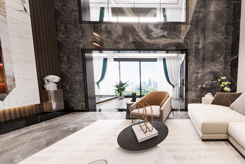 潮州市福裕園現代風格別墅裝修案例