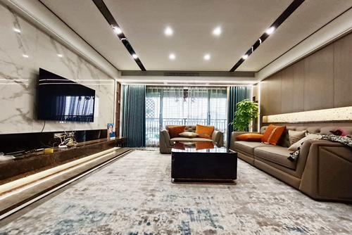 茂名市博雅新邸現(xiàn)代簡(jiǎn)約風(fēng)格三居室裝修案例