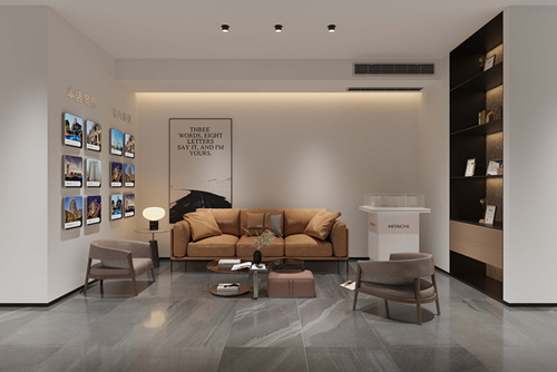 廣州市新城市·宜家現(xiàn)代風(fēng)格辦公空間裝修案例