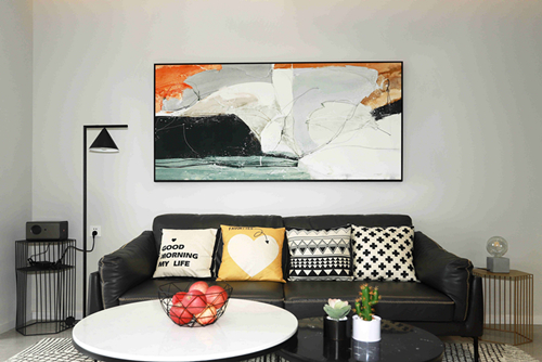 海口市融創無忌海現代簡約風格三居室裝修案例