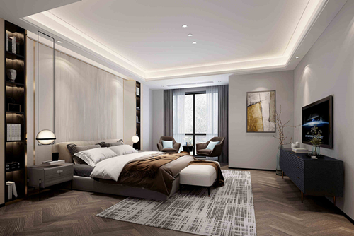 嘉興市龍光·西塘江南大境現(xiàn)代簡(jiǎn)約風(fēng)格復(fù)式裝修案例