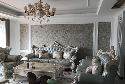 江門市長福街住宅樓歐式風格復式裝修案例