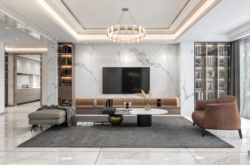 汕頭市富逸榮景雅園輕奢風(fēng)格復(fù)式裝修案例