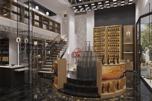 中山市水岸花都現代簡約風格別墅裝修案例