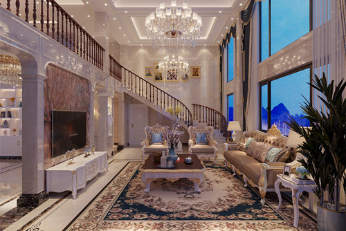 潮州市大豐園歐式風格別墅裝修案例