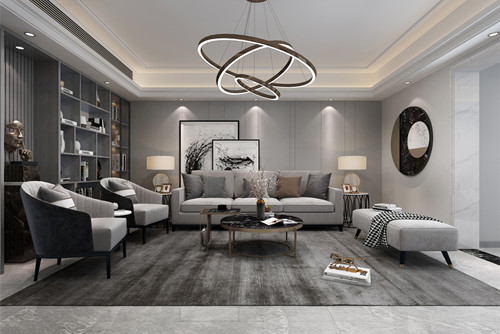 汕頭市海璟天翡花園現(xiàn)代簡約風(fēng)格四居室裝修案例