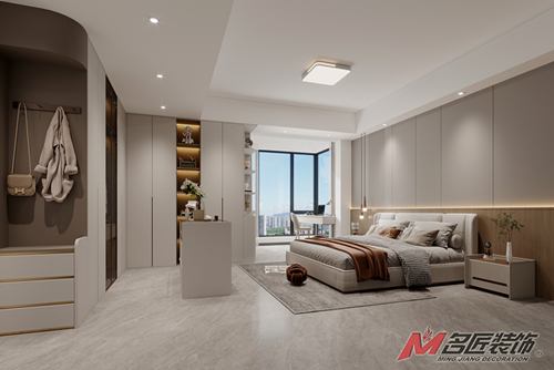 廣州市奧園恒基·學(xué)苑壹號現(xiàn)代簡約風(fēng)格二居室裝修案例